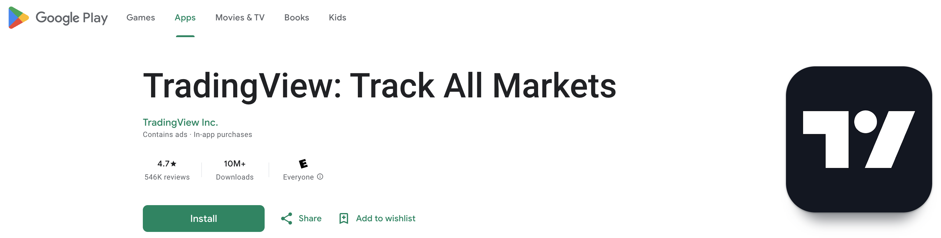 TradingView Mobile App on Google Store.png