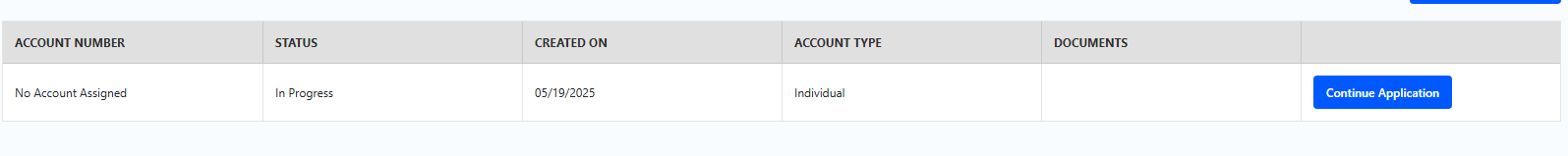 AMP Client Portal - Application Status.png